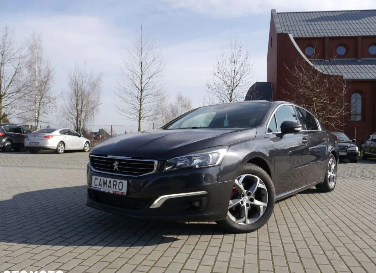 samochody osobowe Peugeot 508 cena 39900 przebieg: 236000, rok produkcji 2014 z Wysoka